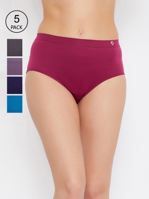 

C9 AIRWEAR Women Pack Of 5 Assorted Basic Briefs