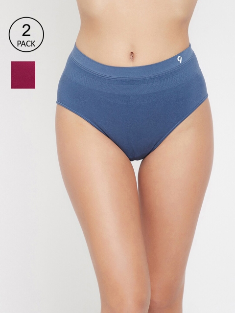 

C9 AIRWEAR Women Pack of 2 Assorted Basic Briefs