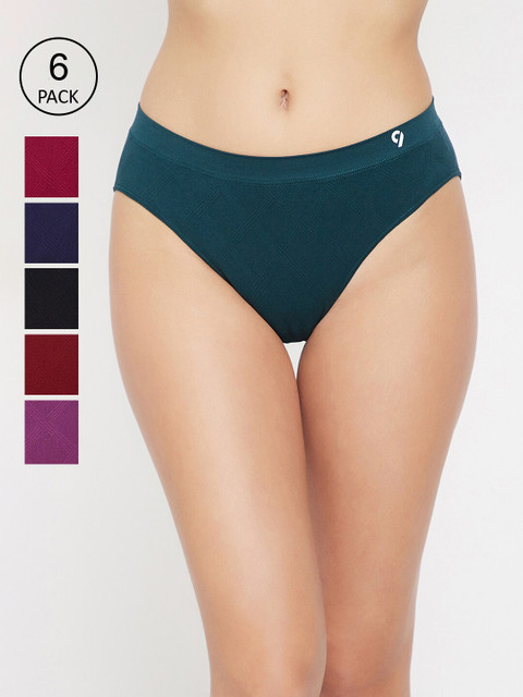 

C9 AIRWEAR Women Pack of 6 Assorted Basic Briefs