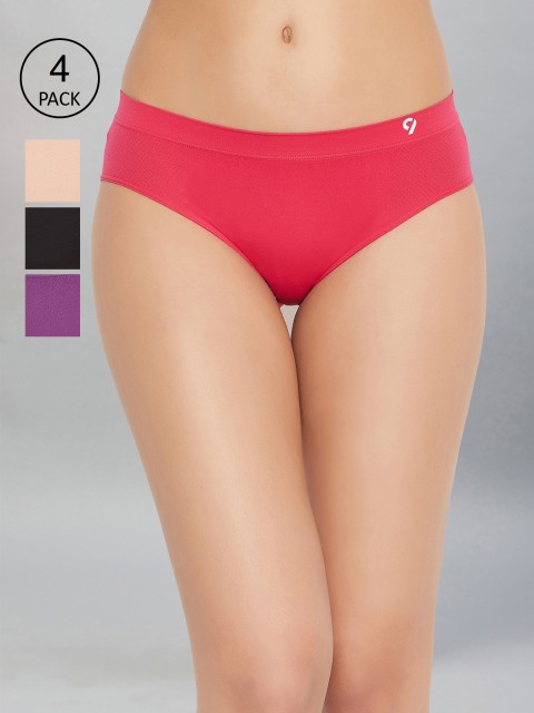 

C9 AIRWEAR Women Pack Of 4 Assorted Basic Briefs