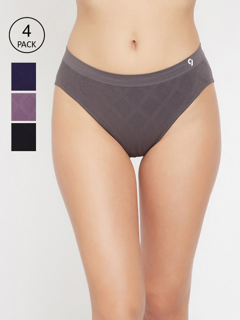 

C9 AIRWEAR Women Pack Of 4 Assorted Basic Briefs