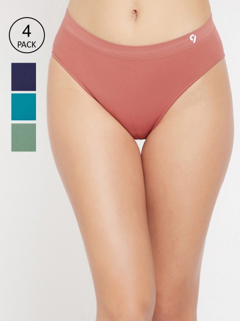 

C9 AIRWEAR Women Pack Of 4 Assorted Basic Briefs