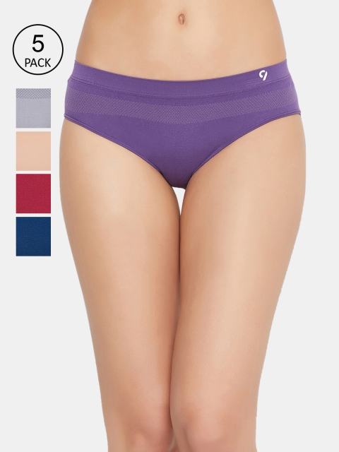 

C9 AIRWEAR Women Pack Of 5 Assorted Basic Briefs