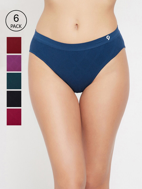 

C9 AIRWEAR Women Pack of 6 Assorted Basic Briefs