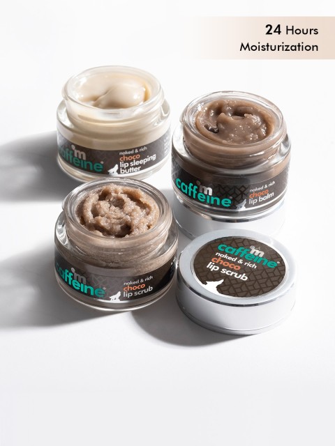 

MCaffeine Choco Lip Kit for Chapped & Sensitive Lips, Coffee brown