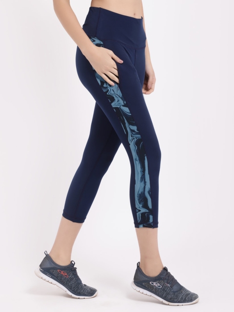 

STUDIOACTIV Women Blue Printed Capris