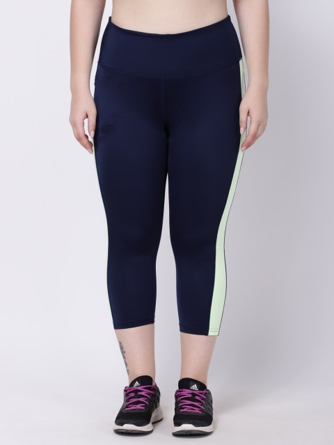 

STUDIOACTIV Women Navy Blue & White Capris