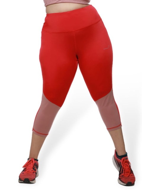 

STUDIOACTIV Women Red Sports Capris