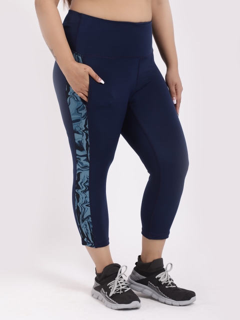 

STUDIOACTIV Women Blue Printed Capris