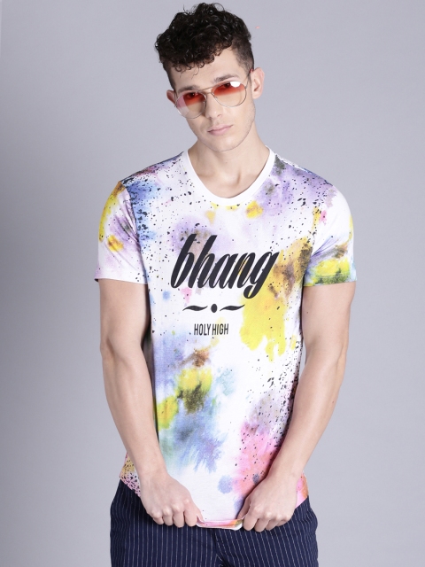 

Kook N Keech Men Multicoloured Printed Round Neck T-Shirt, Multi