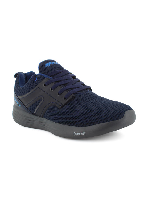 

Sparx Men Navy Blue Mesh Running Non-Marking Shoes