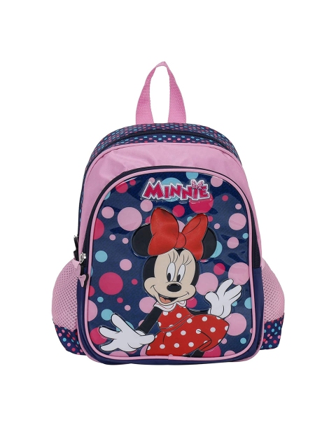 

Disney Unisex Kids Blue & Pink Graphic Printed Backpack
