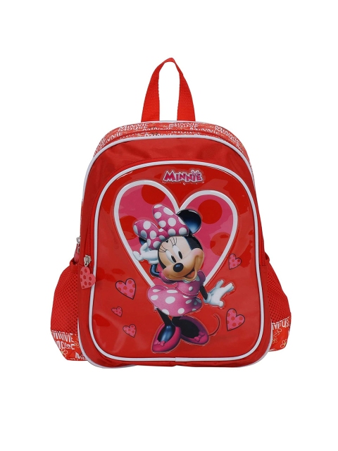 

Disney Unisex Kids Red & Blue Graphic Printed School Backpack