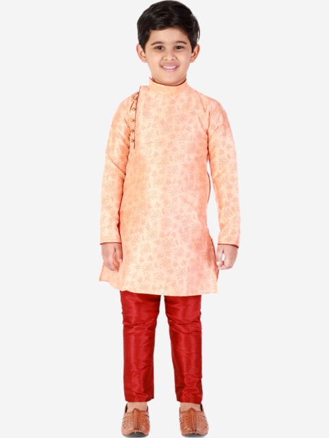 

Pro-Ethic STYLE DEVELOPER Boys Orange Kurta with Pyjamas
