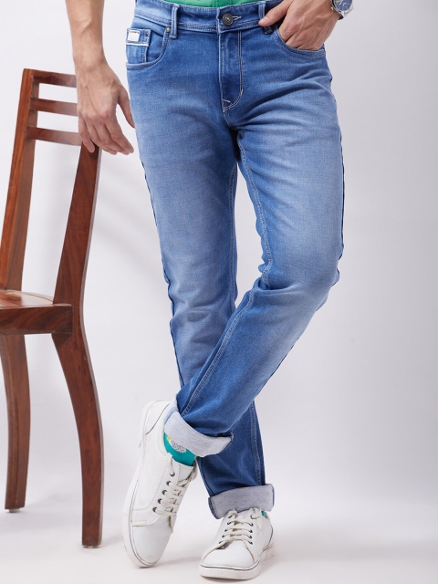 

Oxemberg Men Blue Lean Slim Fit Jeans