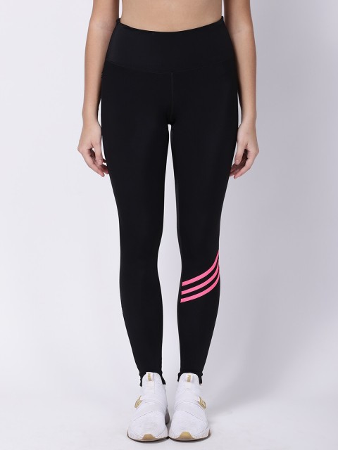 

STUDIOACTIV Women Black Solid Tights