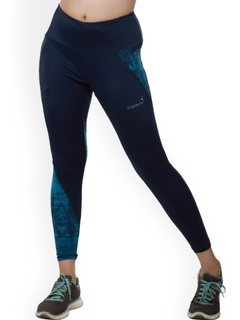 

STUDIOACTIV Women Navy Blue Printed Tights