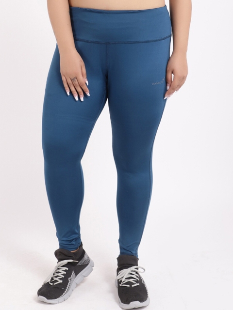 

STUDIOACTIV Women Teal-Blue Solid Tights