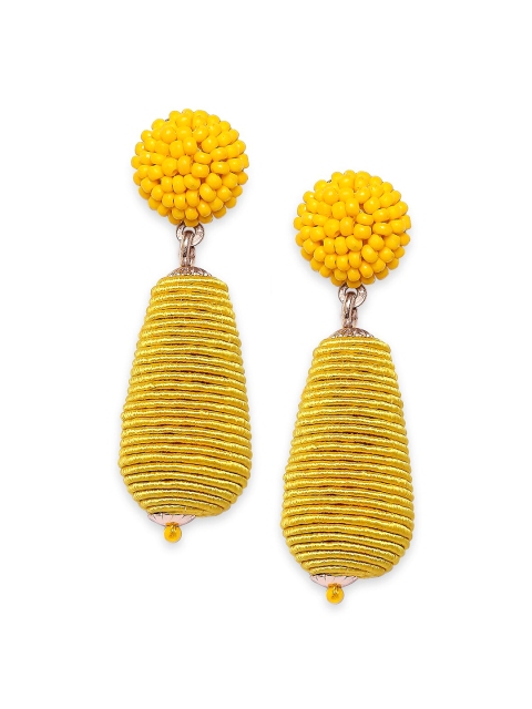 

20Dresses Yellow Contemporary Drop Earrings