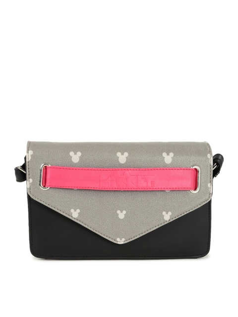

Kook N Keech Disney Black & Grey Printed Sling Bag
