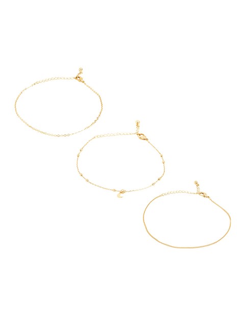 

20Dresses Women Gold-Plated Anklet