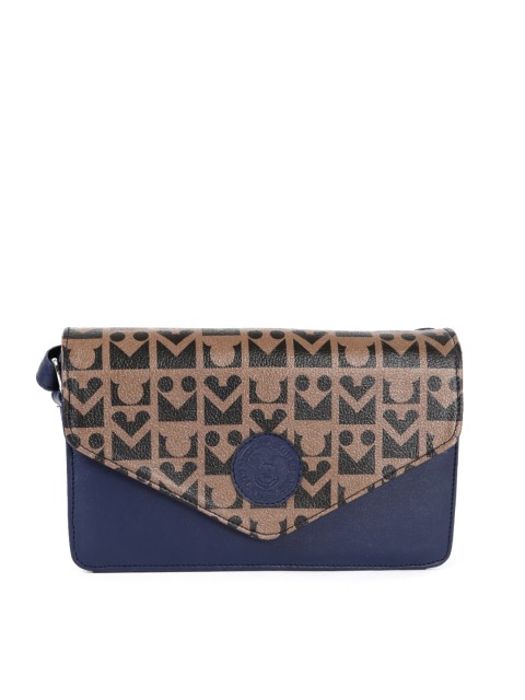 

Kook N Keech Disney Navy & Brown Printed Sling Bag, Navy blue