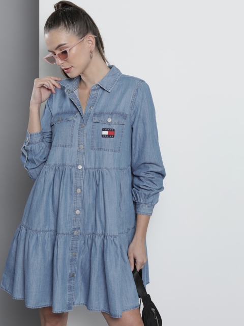 

Tommy Hilfiger Blue Shirt Dress