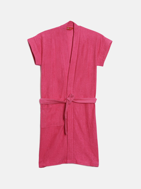 

GOLDSTROMS Boys Rose-Pink Solid Bath Robe