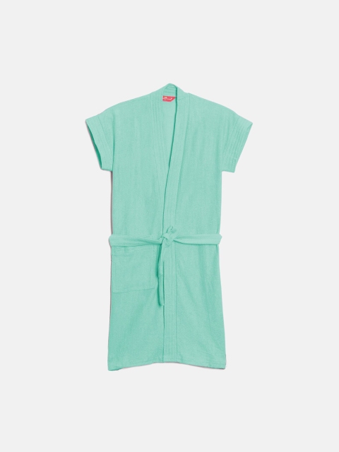

GOLDSTROMS Boys Sea Green Solid Bath Robe