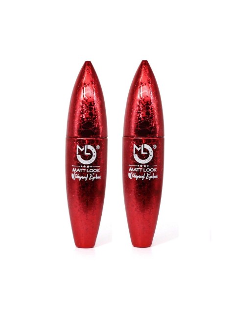 

MATTLOOK Waterproof Eyeliner, Black, 15ml, Red