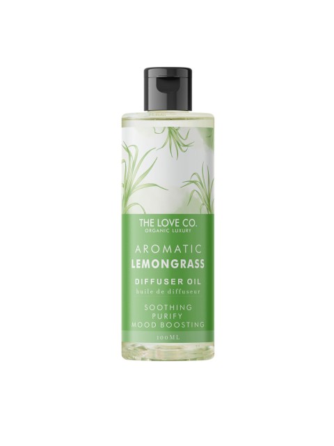 

THE LOVE CO. Aromatic Lemongrass Diffuser Oil, White