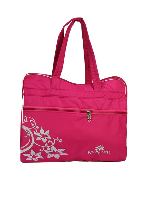 

LELYS Pink Floral Printed Structured Shoulder Bag