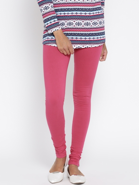 

AURELIA Pink Churidar Leggings