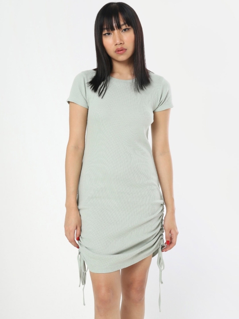 

Bewakoof Green Sheath Dress