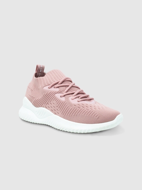 

LYKKEIN Women Pink Training or Gym Non-Marking Shoes