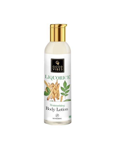

Good Vibes Liquorice Brightening Body Lotion with Coffee Seed Extracts 200 ml, White