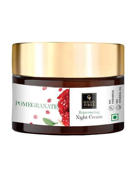 

Good Vibes Pomegranate Rejuvenating Night Cream 50 g, White