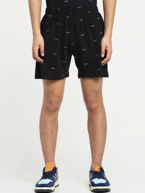 

Bewakoof Men Black & Grey Batman Printed Cotton Boxers 303707