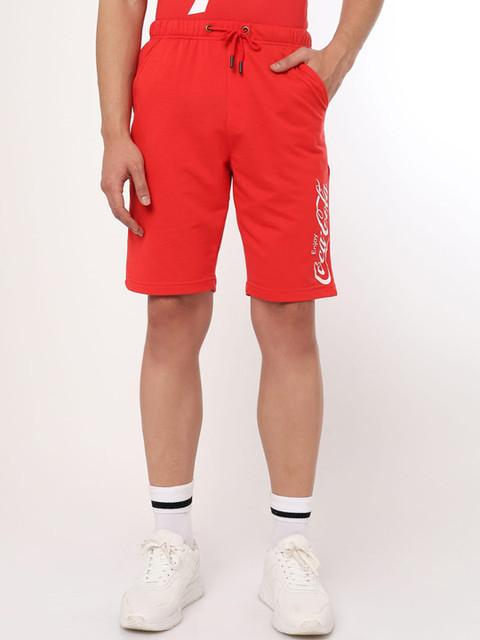 

Bewakoof Men Red Shorts