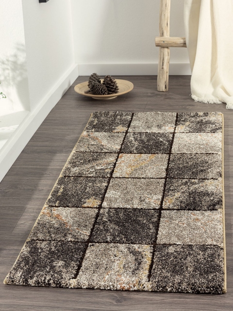 

OBSESSIONS Brown & Black Floor Runners