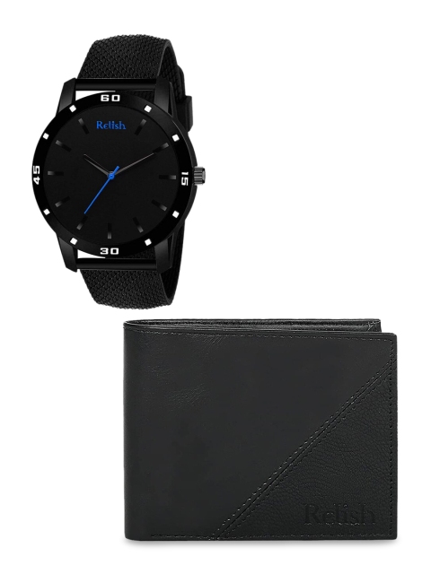 

Relish Men Black Accessory Gift Set