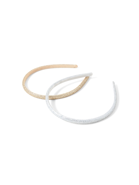 

Accessorize Women Pack Of 2 Pack Trapped Glitter Alice Hair Bands, Pink