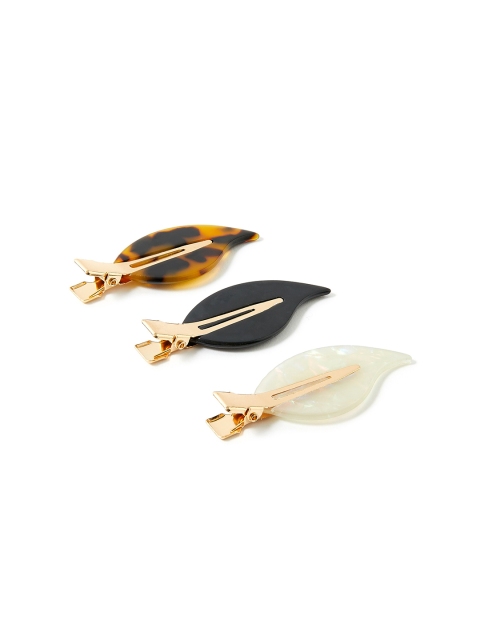 

Accessorize Women Set of 3 90s Salon Hair Clips, White