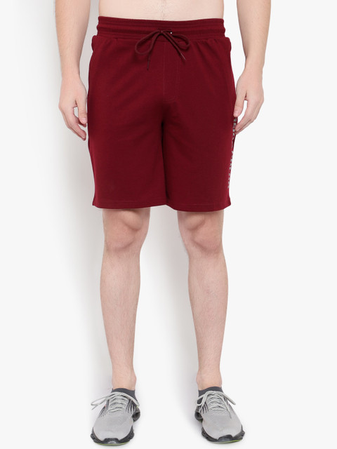 

Reich Color Men Maroon Training or Gym Shorts