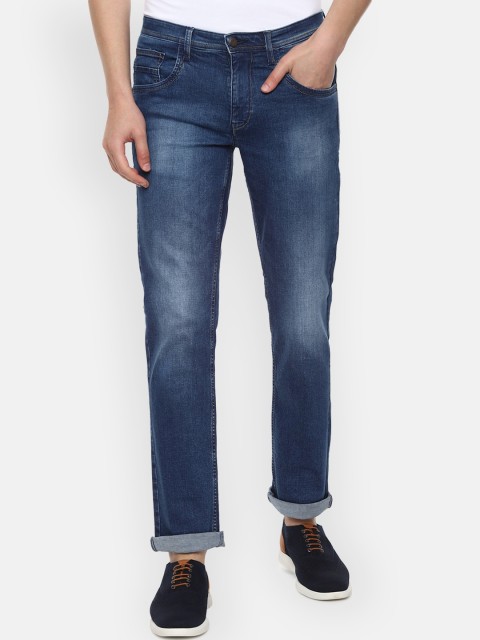 

VAN HEUSEN DENIM LABS Men Blue Slim Fit Heavy Fade Jeans