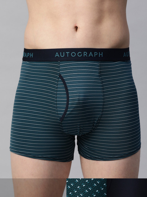 

Marks & Spencer Men Pack of 3 Trunks T145299A, Teal