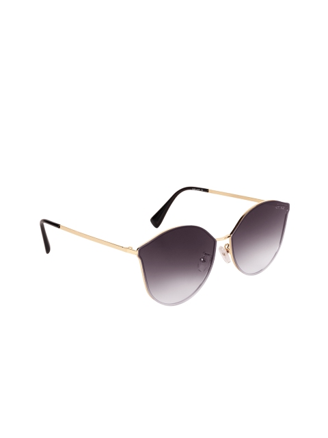 

Voyage Unisex Purple Lens & Gold-Toned Cateye Sunglasses with UV Protected Lens