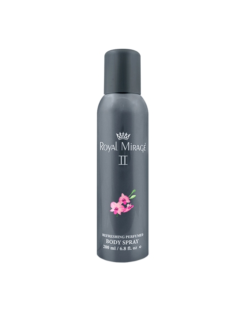 

Royal Mirage II Long Lasting Imported Deodrant Perfume Body Spray, 200ml, Grey