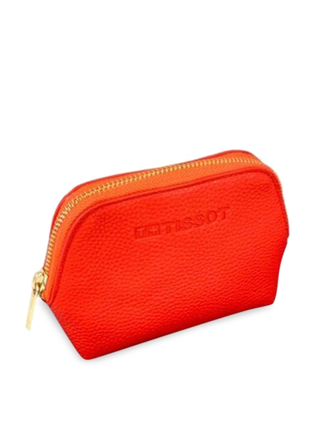 

TISSOT Women Red Solid Cosmetic Pouch Free Gifts