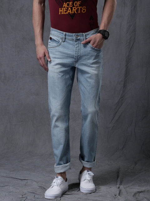 

WROGN Men Blue Slim Fit Stretchable Jeans